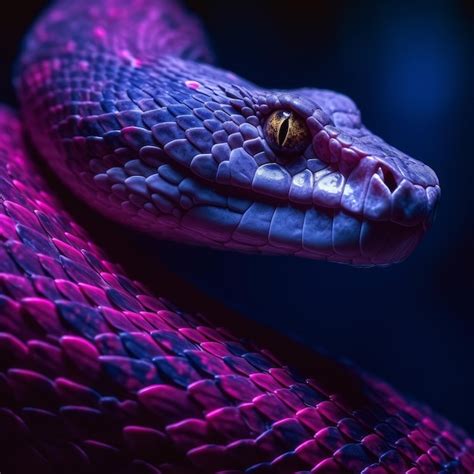 火險痣 紫色蛇
